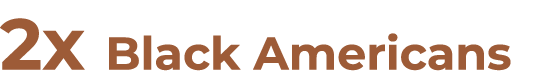 2x Black Americans
