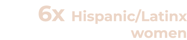 6x Hispanic Latinx women