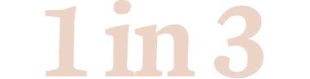 1 in 3
