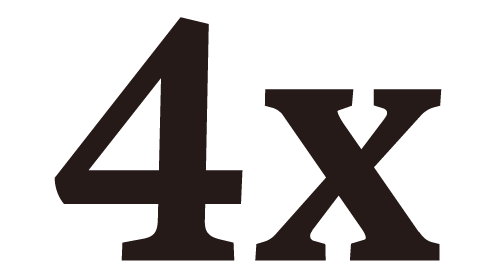4x