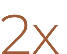 2x