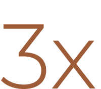 3x